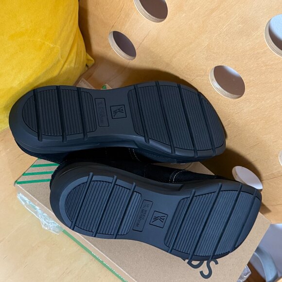 New White Mountain Women's Mary Jane Clog Slide Shoes Black Leather Size 9.5 M - Picture 12 of 16